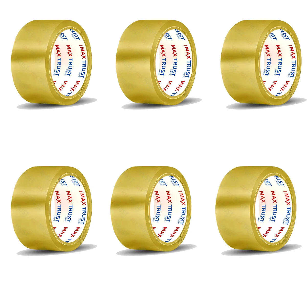 Roll of clear heavy‑duty strong self‑adhesive tape ready for use.