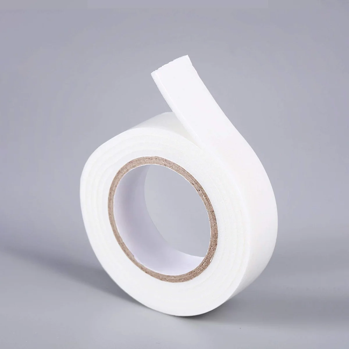 Rolls of heavy duty double sided tape in white Eva foam, 3m length, 6 pack with waterproof adhesive sides