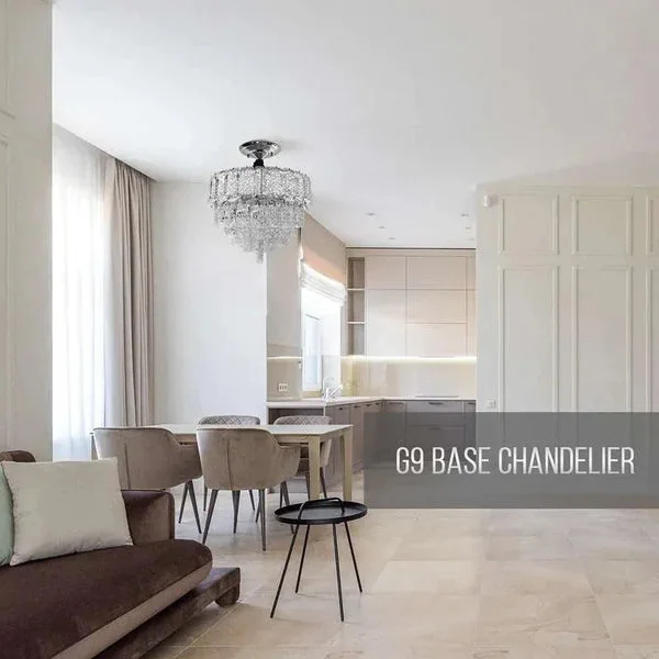 Two G9 LED bulbs, cool white 6500K, 3W and 5W, non-dimmable, energy-saving, with G9 base shown on white background