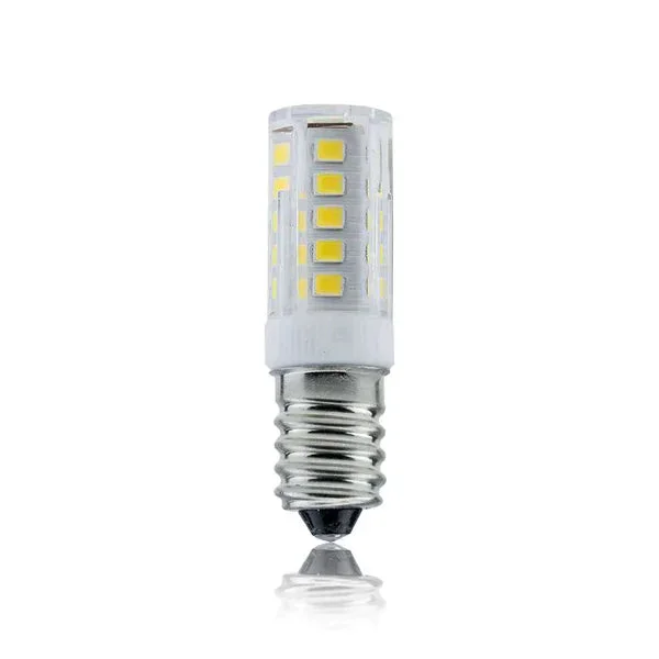 E14 LED corn bulb with ceramic body and cool white SMD 2835 LEDs, 3W/5W energy-efficient cooker hood light