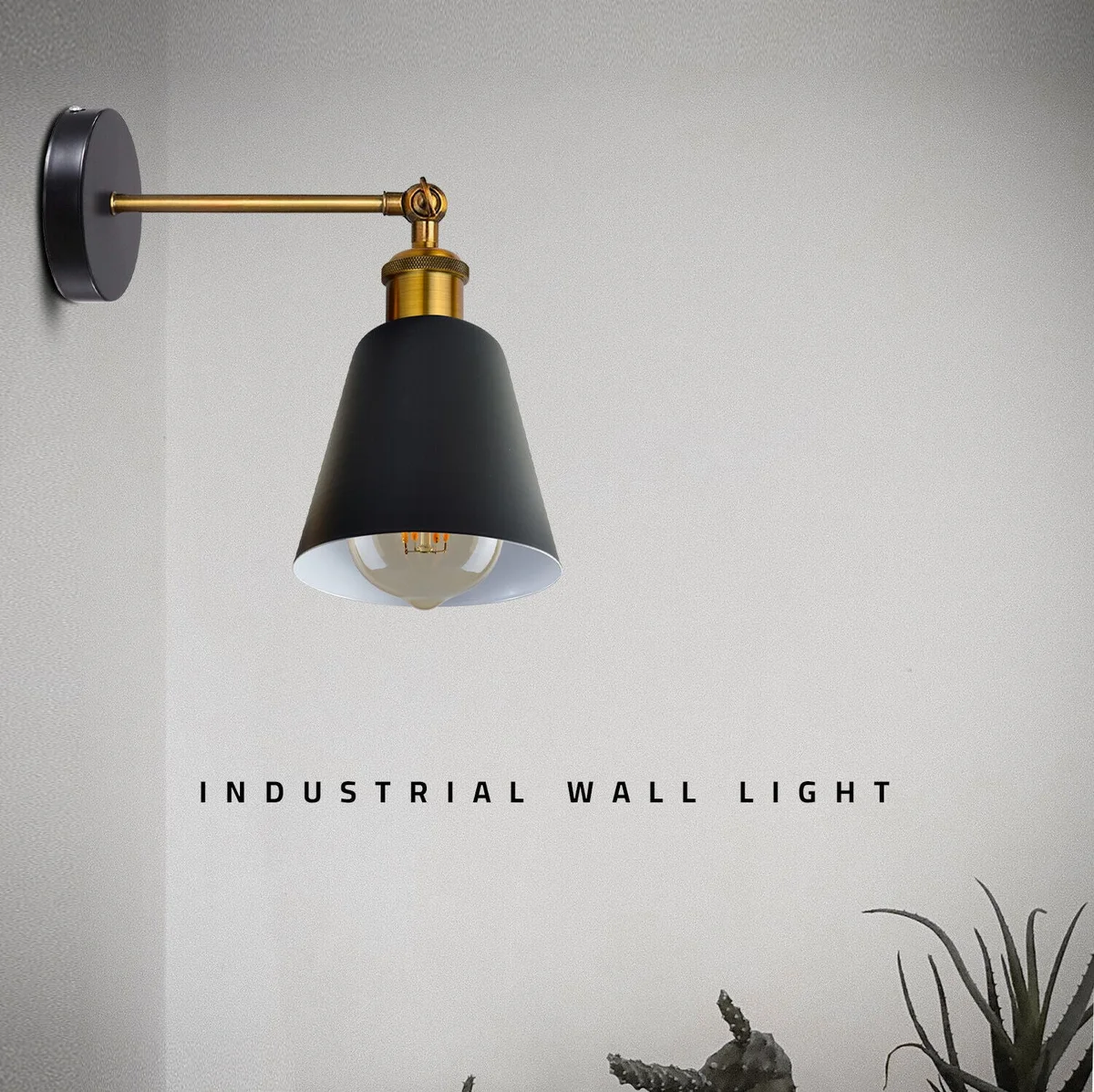Matt black metal E27 ceiling light shade with easy-fit mug shape, 13cm height, shown against white background