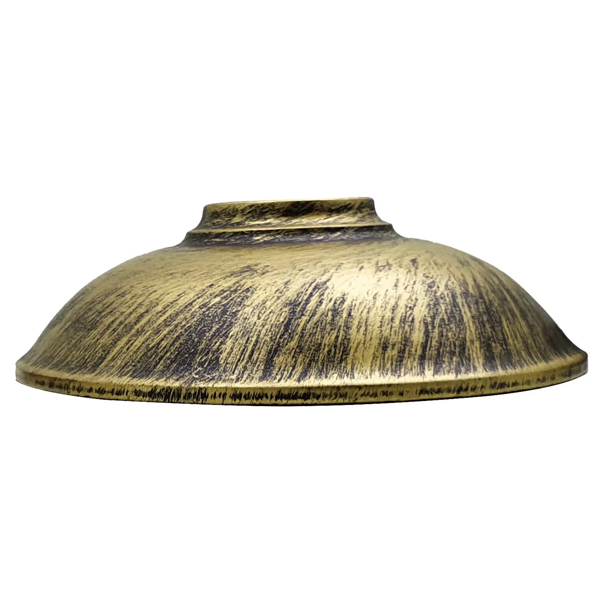 Metal retro ceiling lampshade with 24cm diameter, vintage design, suitable for indoor ceiling pendant lighting.