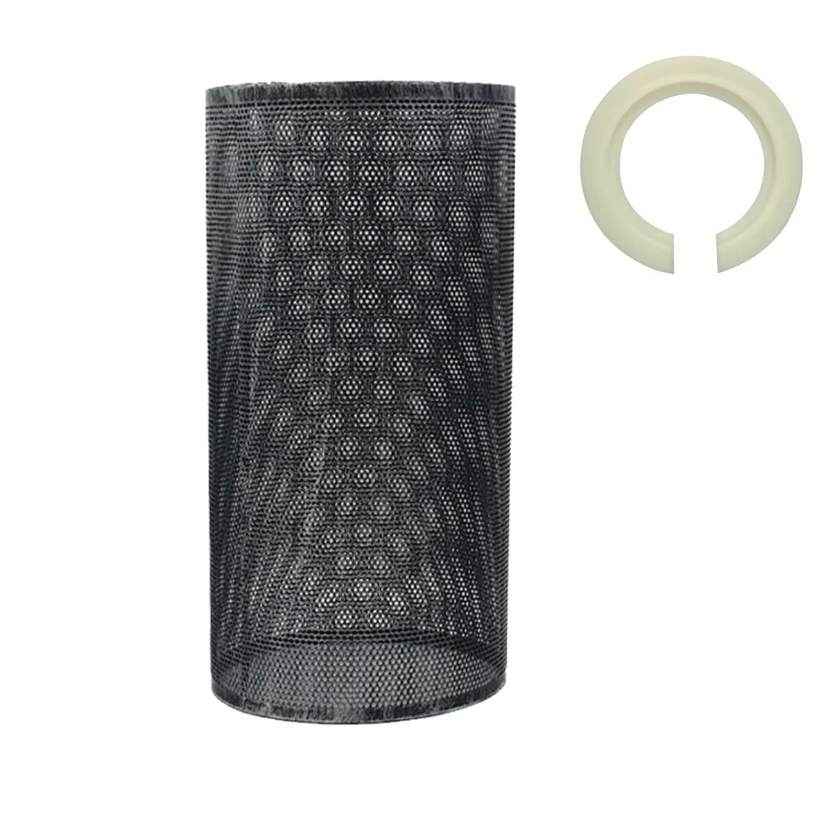 Brushed silver metal wire cage lampshade with industrial drum design, easy fit ceiling mount, no bulb included.