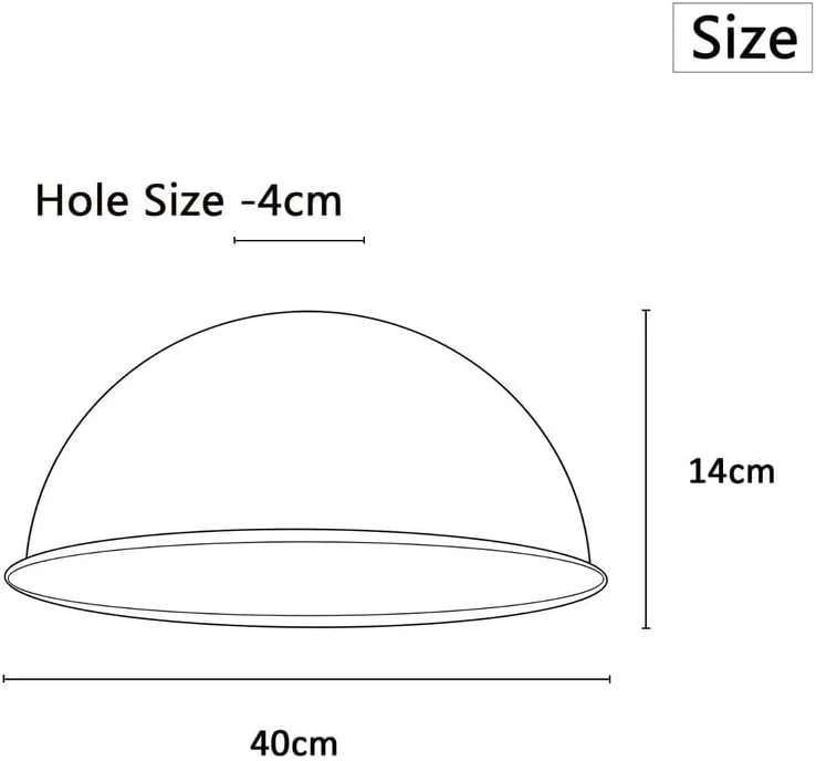 Yellow dome pendant light shade with brushed nickel finish and white interior, angled for sloped ceilings, 40cm diameter