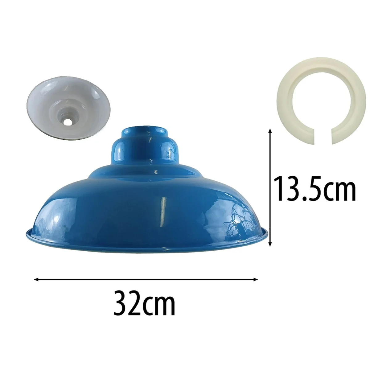 Vintage industrial pendant light with metal cone-shaped shade in matte black, suitable for E27 bulbs and modern decor