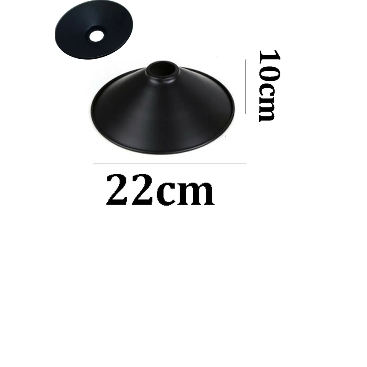 Brushed copper cone-shaped E27 easy fit lampshade with metal finish, ideal for modern industrial pendant lighting