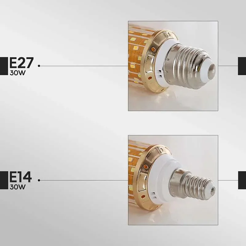 30W E14 LED bulb with aluminium alloy heat-dissipation body and 360-degree light output, dimmable design