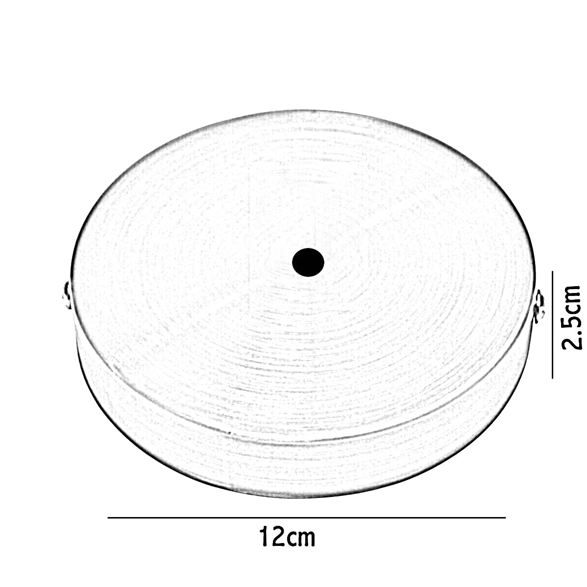 Copper ceiling rose for pendant light with riveted design, 120mm diameter, suitable for suspending lights up to 5kg