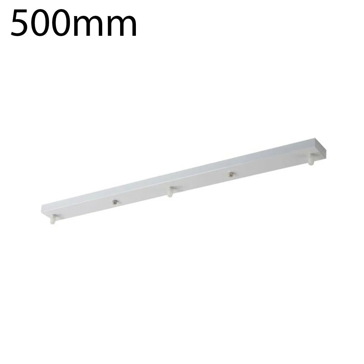 White metal ceiling rose square 500mm with decorative carved design for mounting light fittings or chandeliers