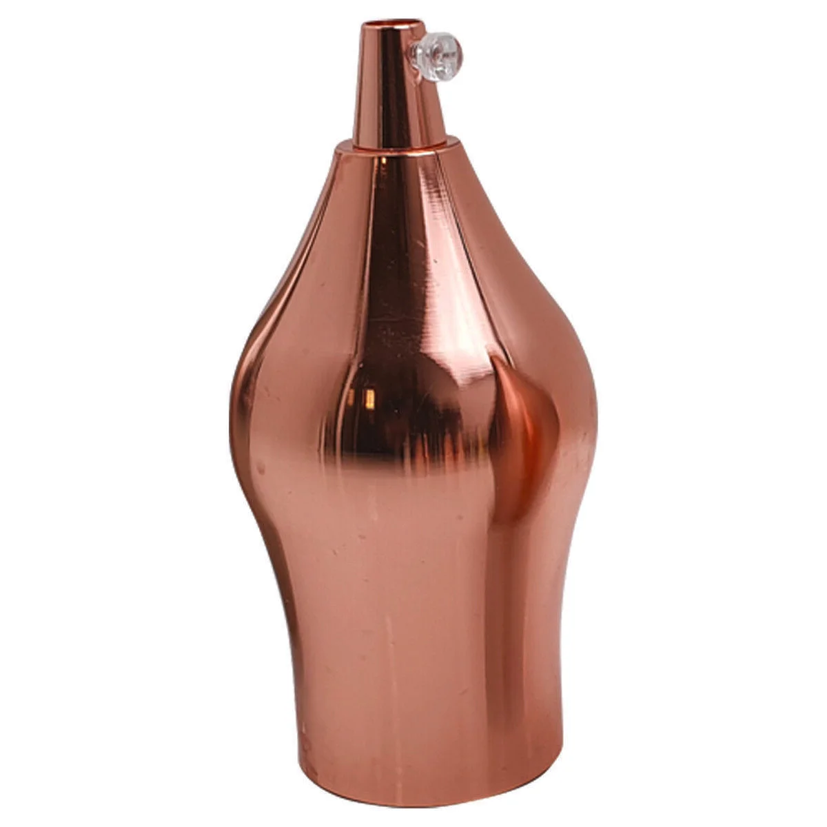 E27 lamp holder, brass metal socket in shiny black, ready for an exposed vintage bulb