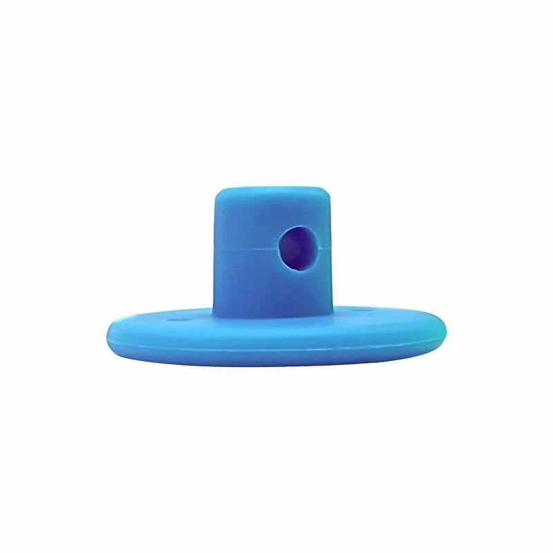 Indoor ceiling hook made of green iron with silicone finish, 4.5 cm diameter, 2.5 cm high, a vintage‑style rose base.