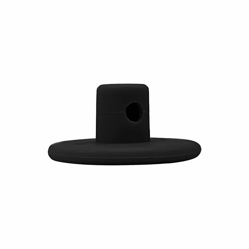 Green vintage ceiling rose hook made of iron, 4.5cm wide, 2.5cm tall, for spider or pendant lights.