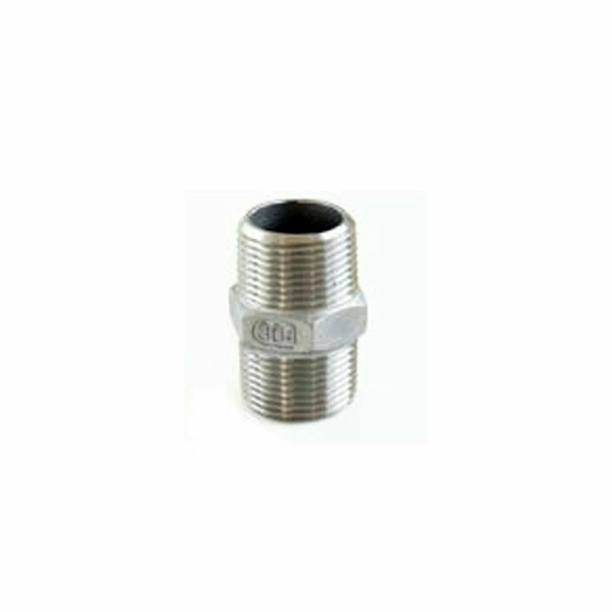 Galvanized pipe fittings – cast iron nipple, axial type, corrosion-resistant for indoor/outdoor use.