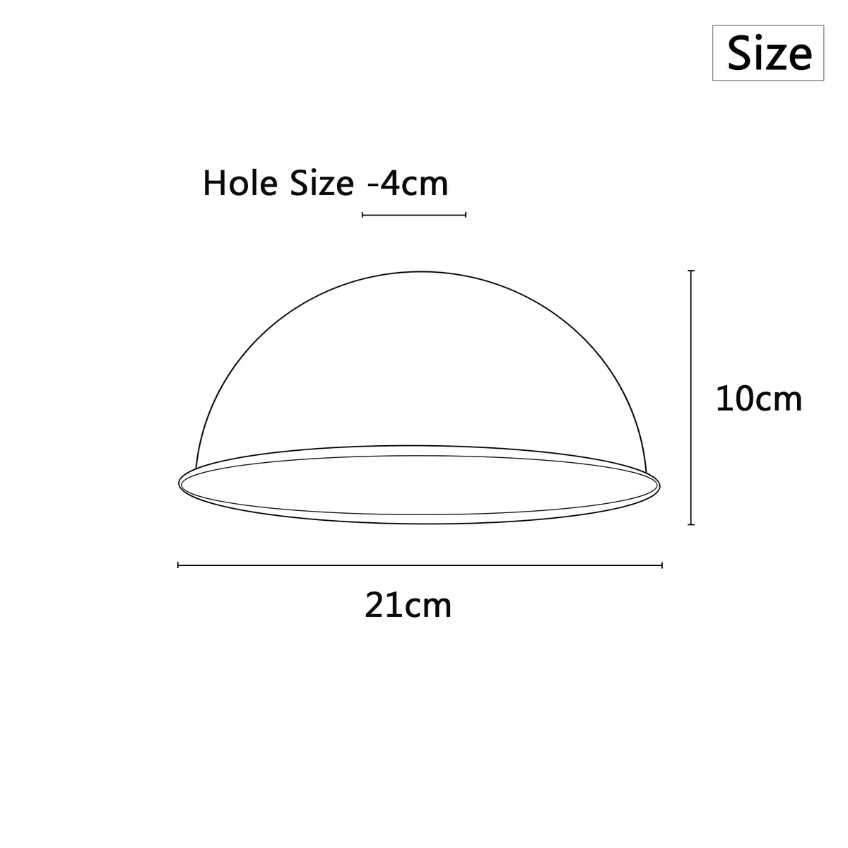 Blue metal dome lamp shade with vintage retro style, fitted for E27 lamp fittings.