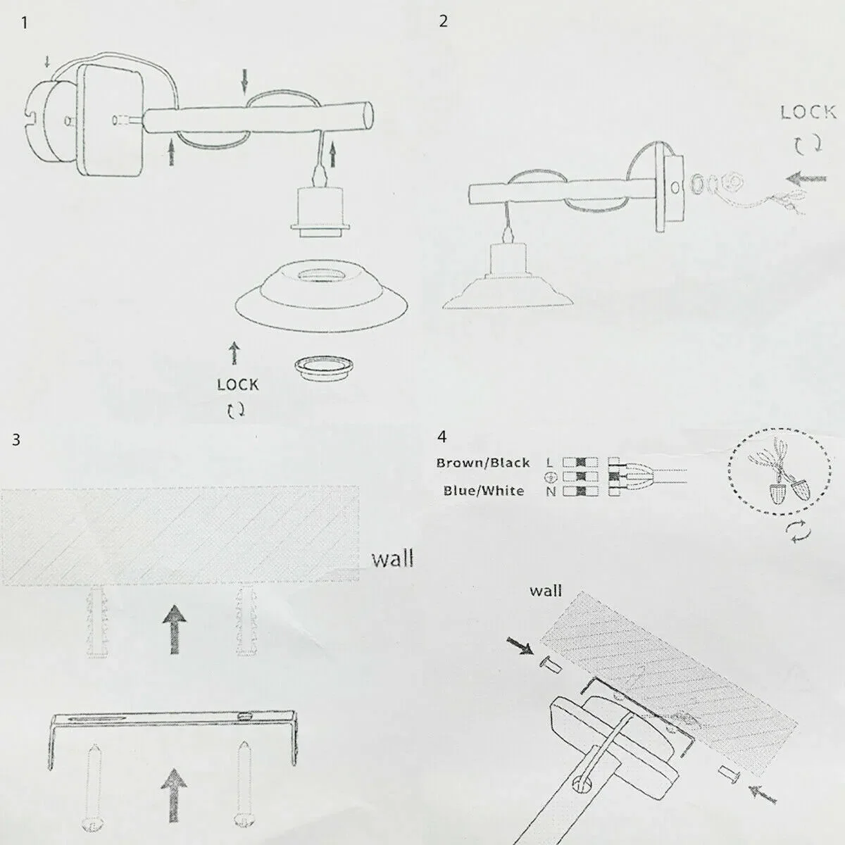 Two modern metal wall sconces with PVC shades, exposed hardware, soft lighting wall sconce style for bedrooms or hallways