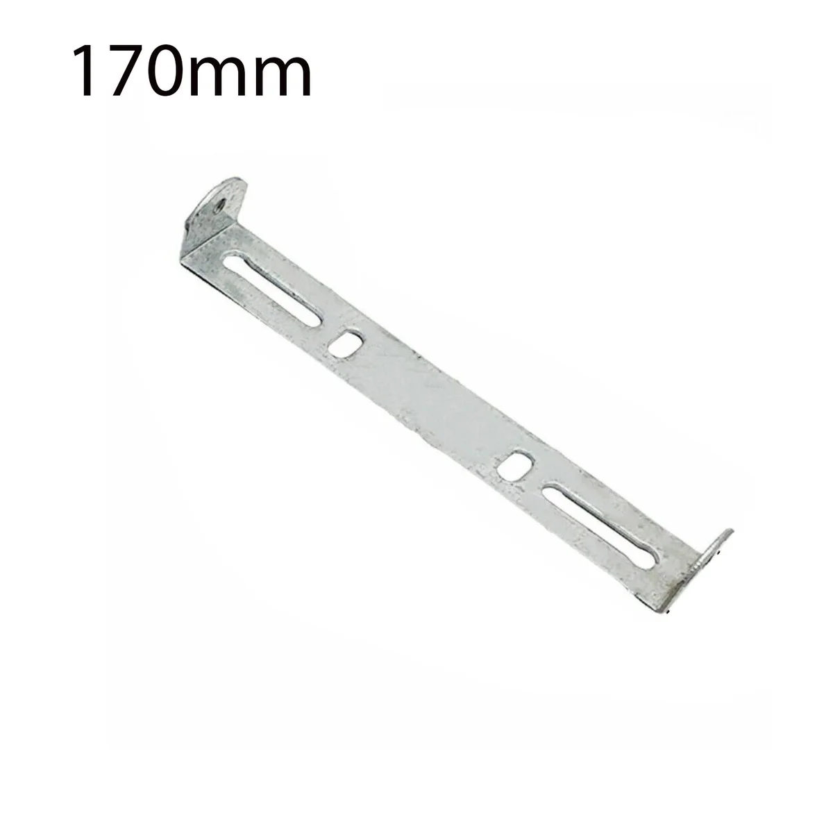 Metal 170mm ceiling rose bracket with riveted construction and earth tag, ready for chandelier hanging bracket