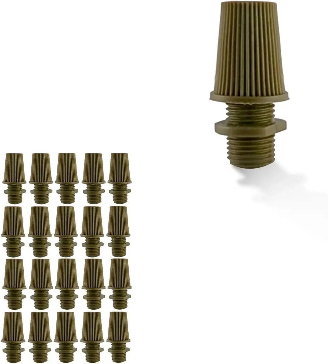 Industrial plastic 28.5mm high M10 male thread cord grip for pendant cable strain relief