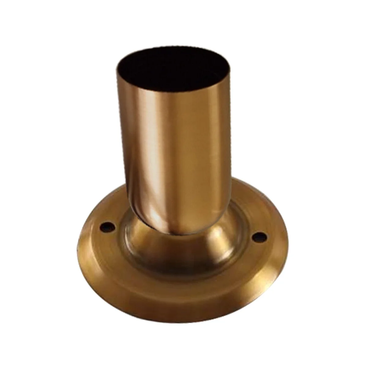 Yellow brass vintage semi‑flush mount ceiling light with E27 base, metal holder, dimmable indoor ceiling light