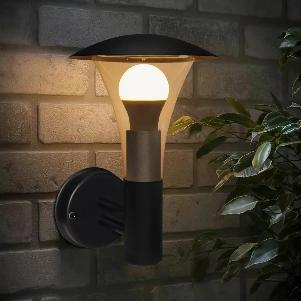 25W E27 LED bulb in warm white with frosted thermoplastic body, ideal for tables and desk lamps.