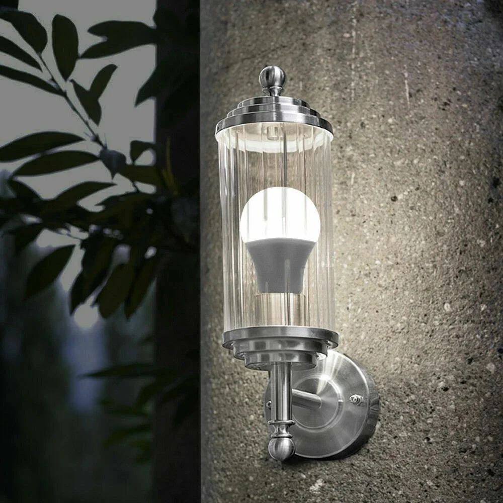 25W E27 base light bulb, warm white LED, frosted thermoplastic body, compact design.