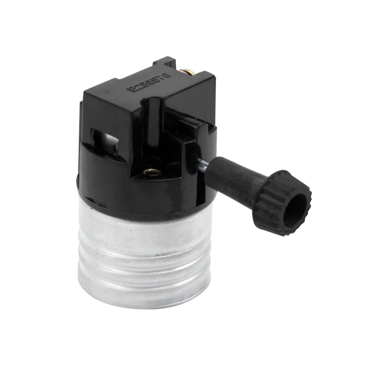 Removable turn knob socket for 3‑way lamp, medium E26 base, 2‑circuit, 250W rated