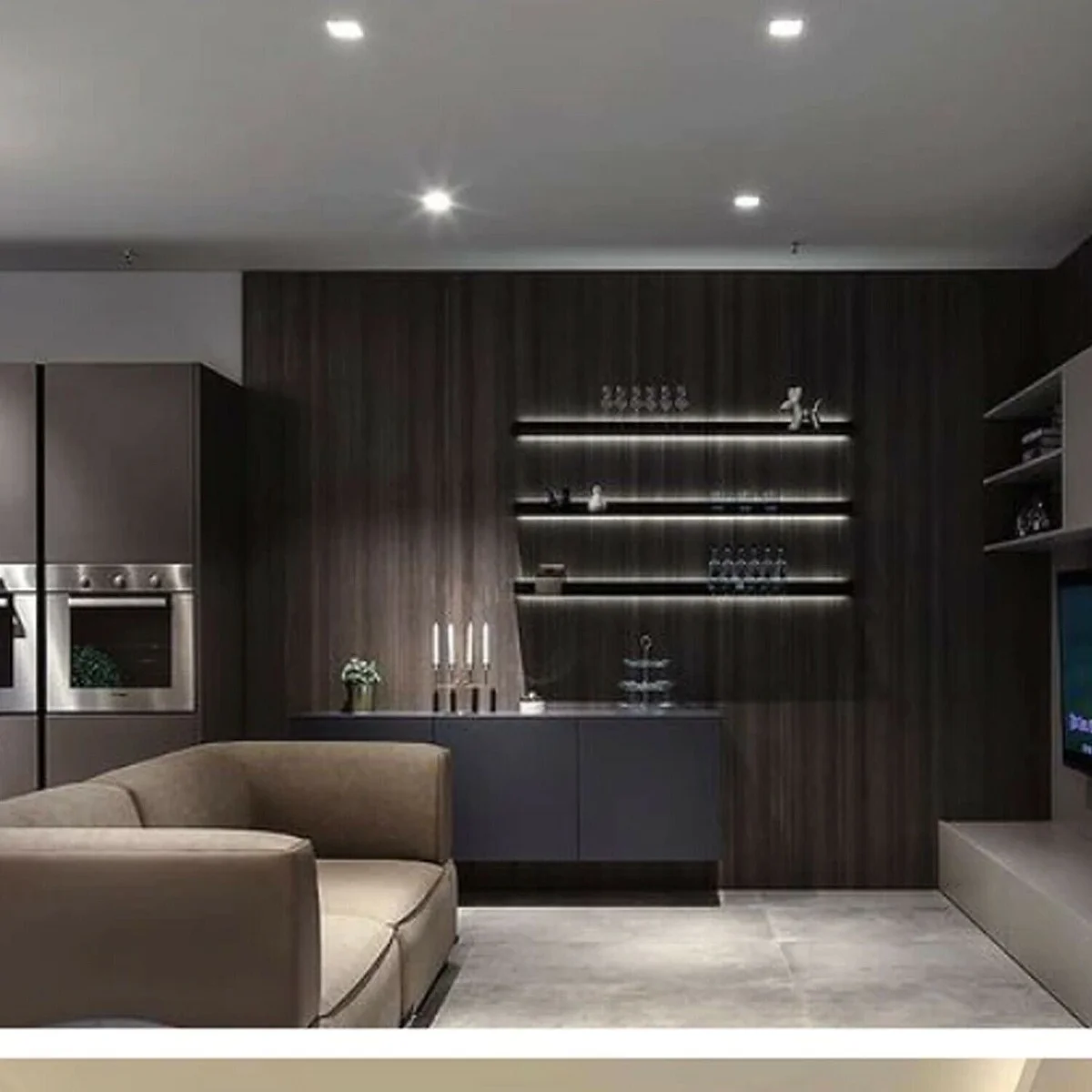 Ultra-thin round cool white LED panel, 120° beam, aluminium + acrylic, suitable for recessed ceiling installation.