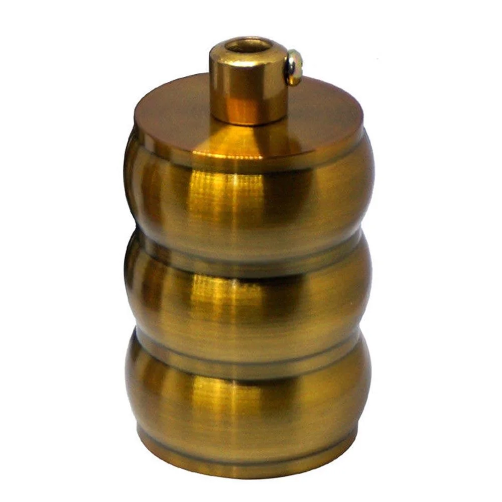 Metal Edison bulb holder with vintage retro style, E27 base, suitable for 110V-240V, CE certified