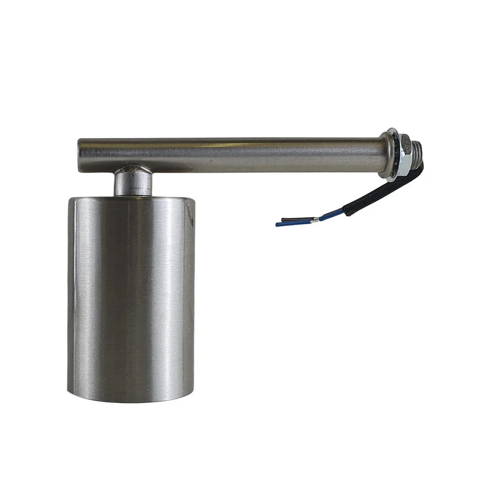 Short arm decorative wall lighting with chrome metal arm, white hood, modern finish.