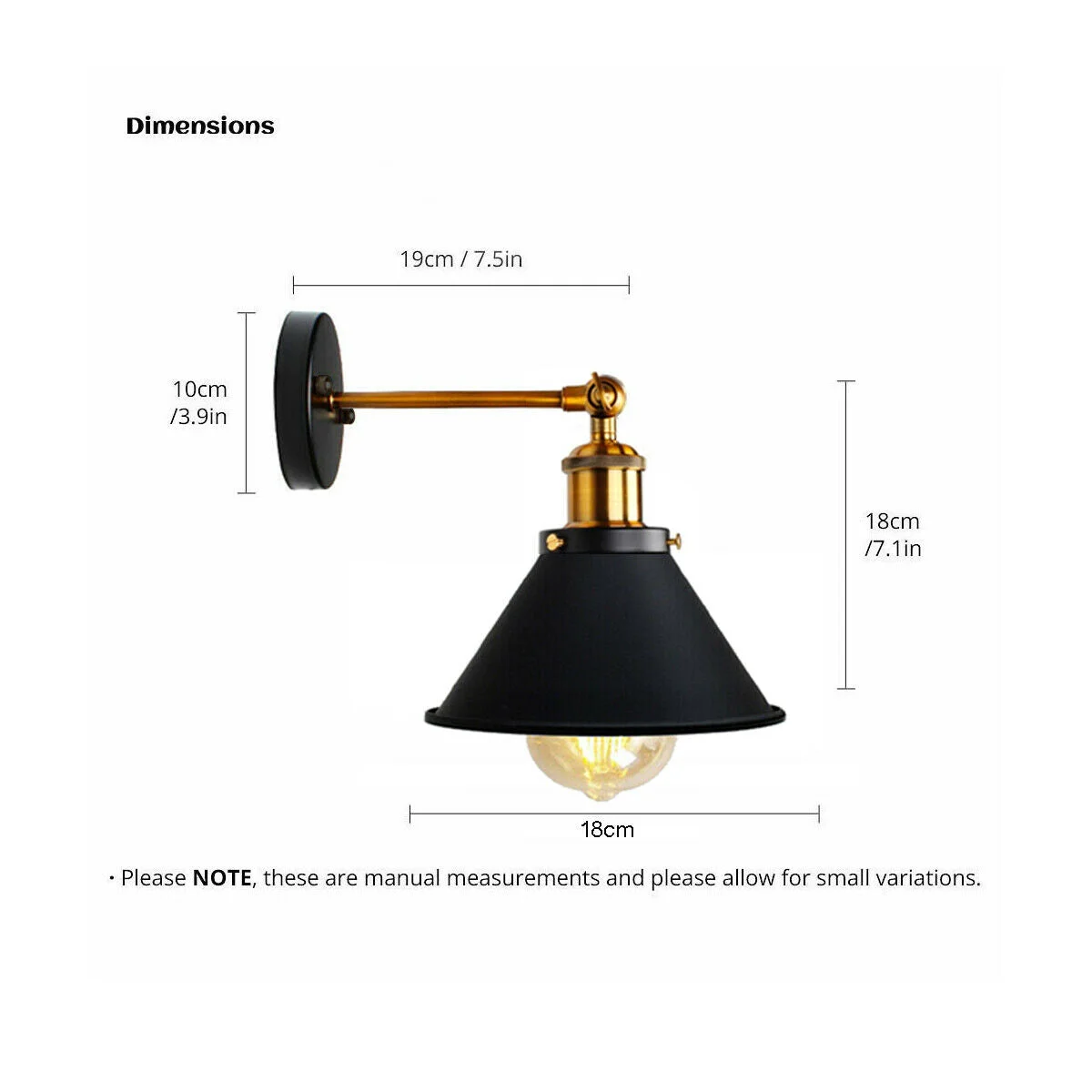 Modern black wall lights with matte metal finish and minimalist shade, ideal for stylish indoor lighting in UK homes