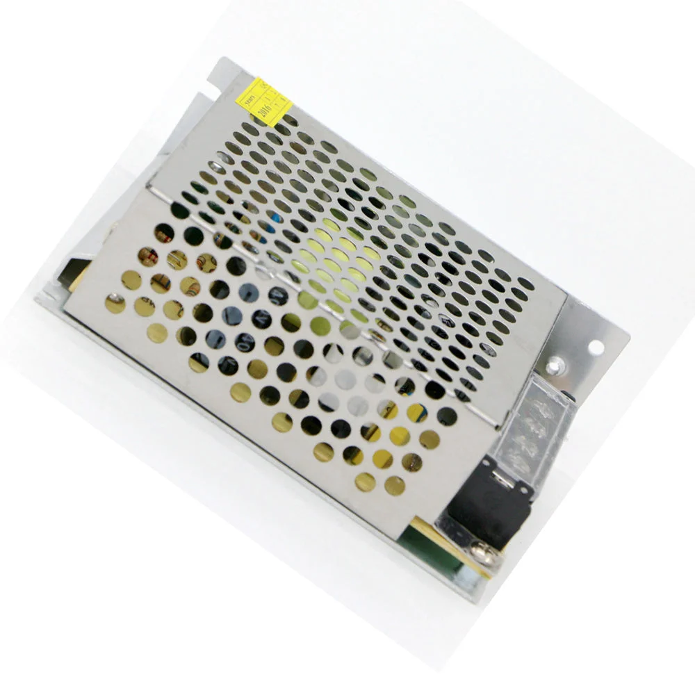 48W 2A DC24V constant voltage power supply transformer with aluminium shell and screw terminal connections for LED strips