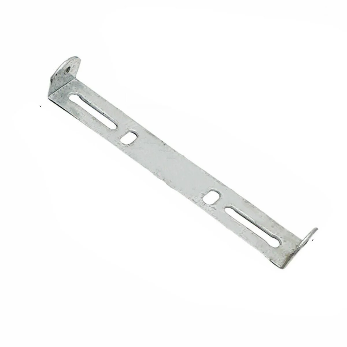 155mm iron chandelier hanging bracket with riveted construction and earth tag for ceiling light fittings up to 5kg