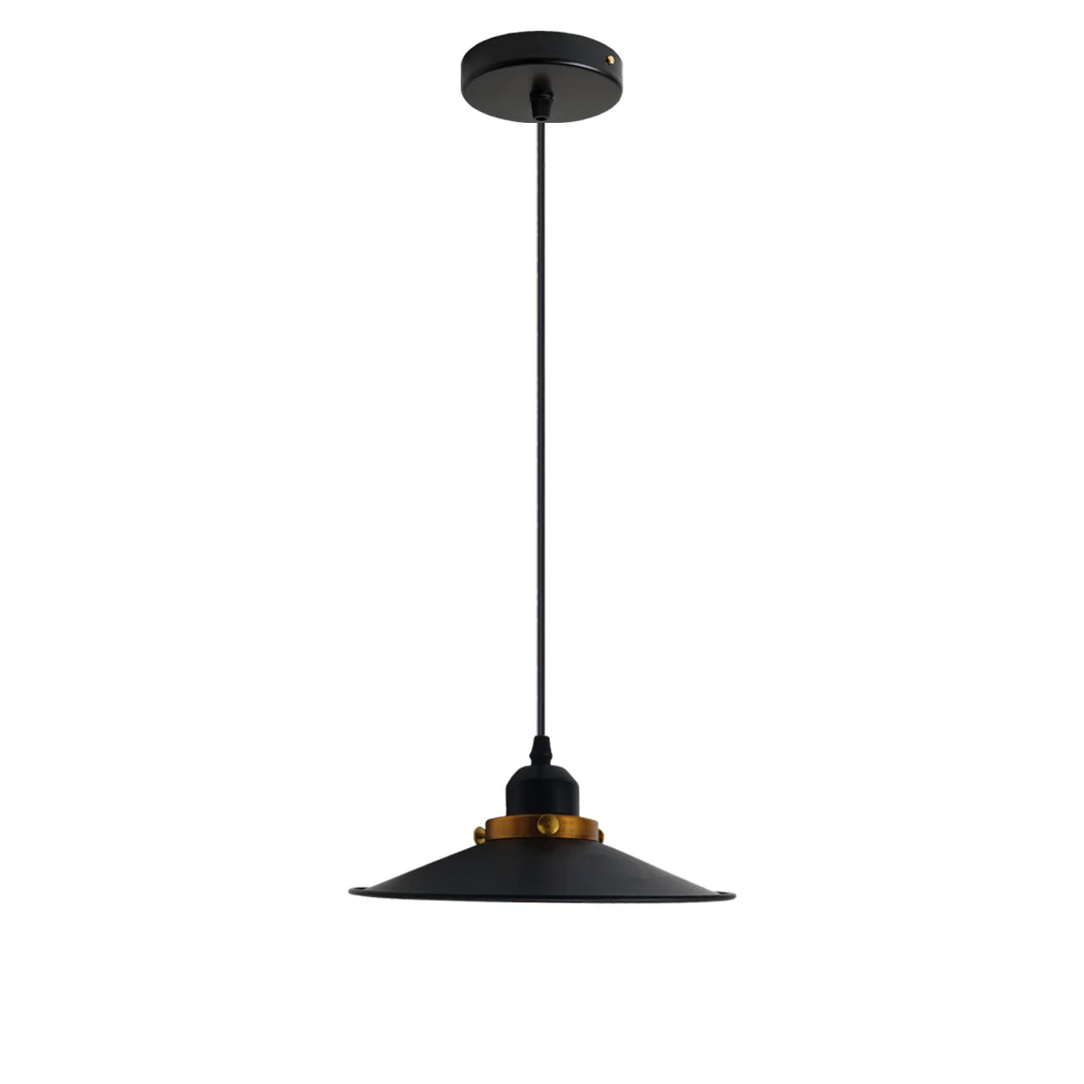 Adjustable black metal pendant light with cage design and 95cm cable, ideal for indoor ceiling lighting in homes and cafes