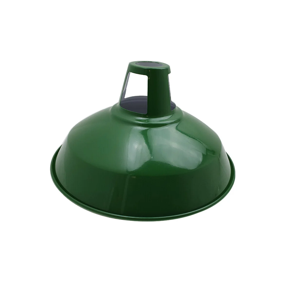 Modern green metal pendant lampshade with 95cm cord, part of a modern ceiling light set for home decor