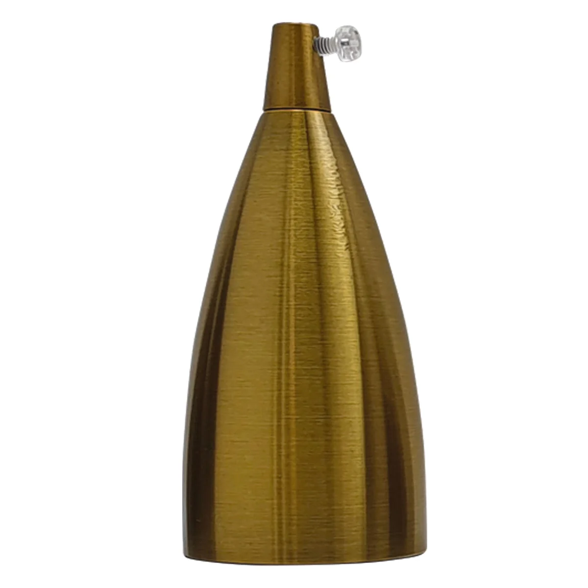 CE certified bulb socket in industrial bronze & brass, metal E27 lamp holder, vintage style for indoor lamps.