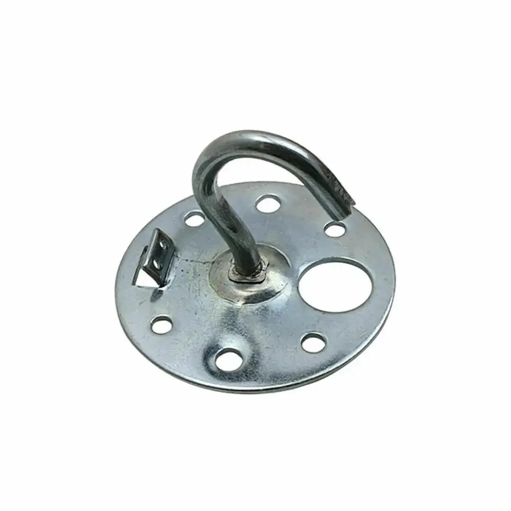 Galvanized metal pendant light hook, 25g, heavy‑duty, supports 8kg weight.