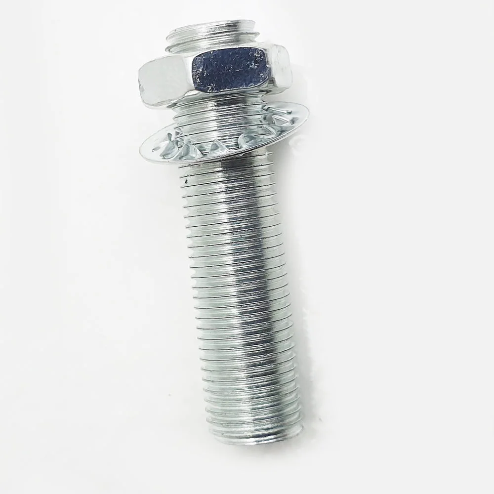 Pack of five silver M10 threaded lamp nipples, 30 mm long, aluminium alloy with 1 mm fine pitch – ideal lamp repair parts.