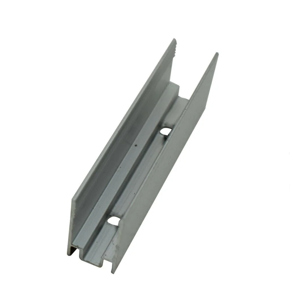 LED neon flex mounting clip, a small metal clip for attaching power cords to neon rope lights, shown against a clear background.