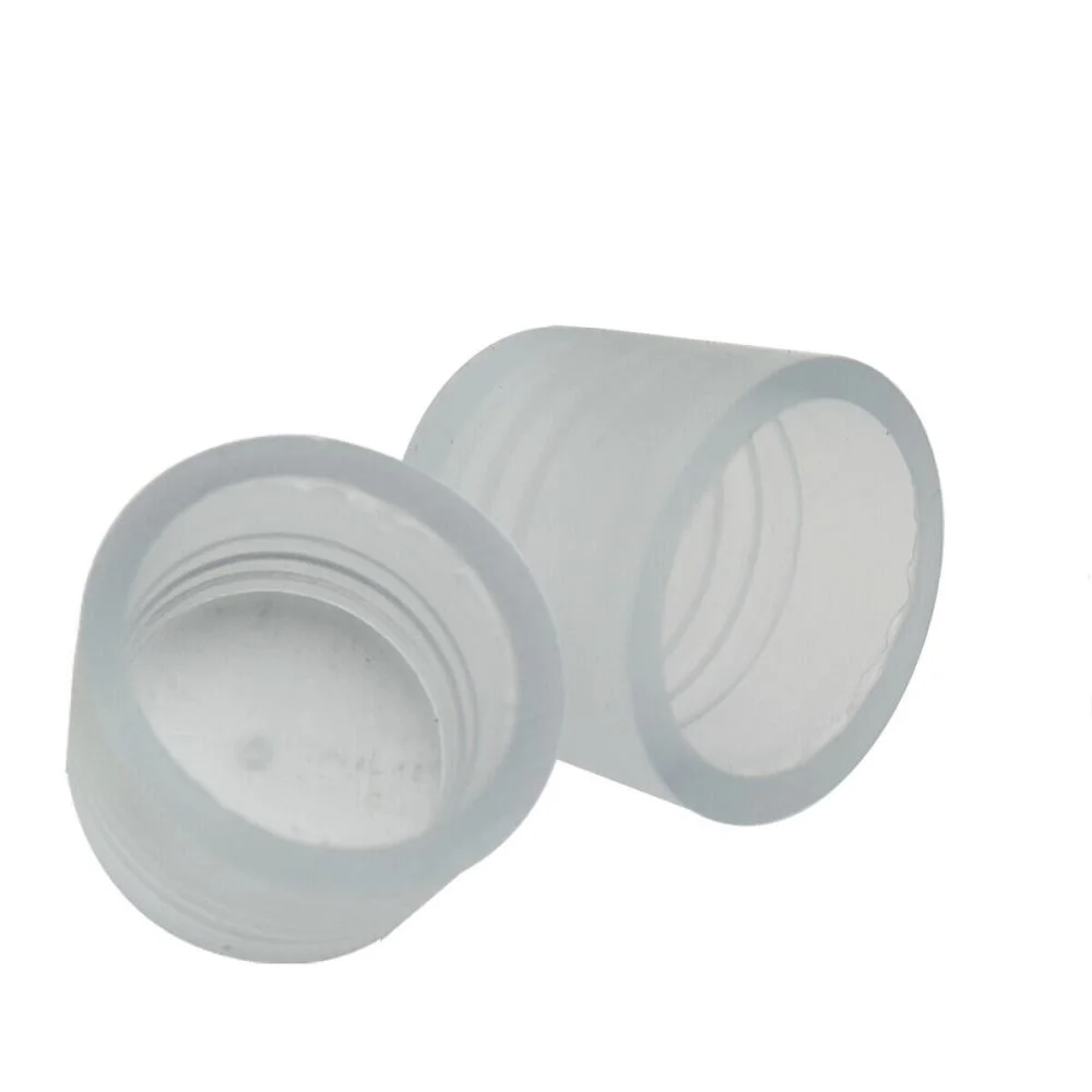17mm round LED neon strip end cap seals strip ends, protecting against water and dust