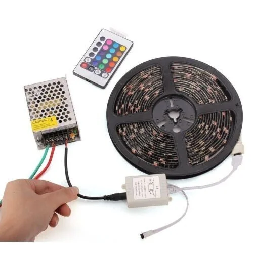Compact DC 12V power supply with 150W output, labelled 12.5A, IP20 rating, ready for indoor LED installations.