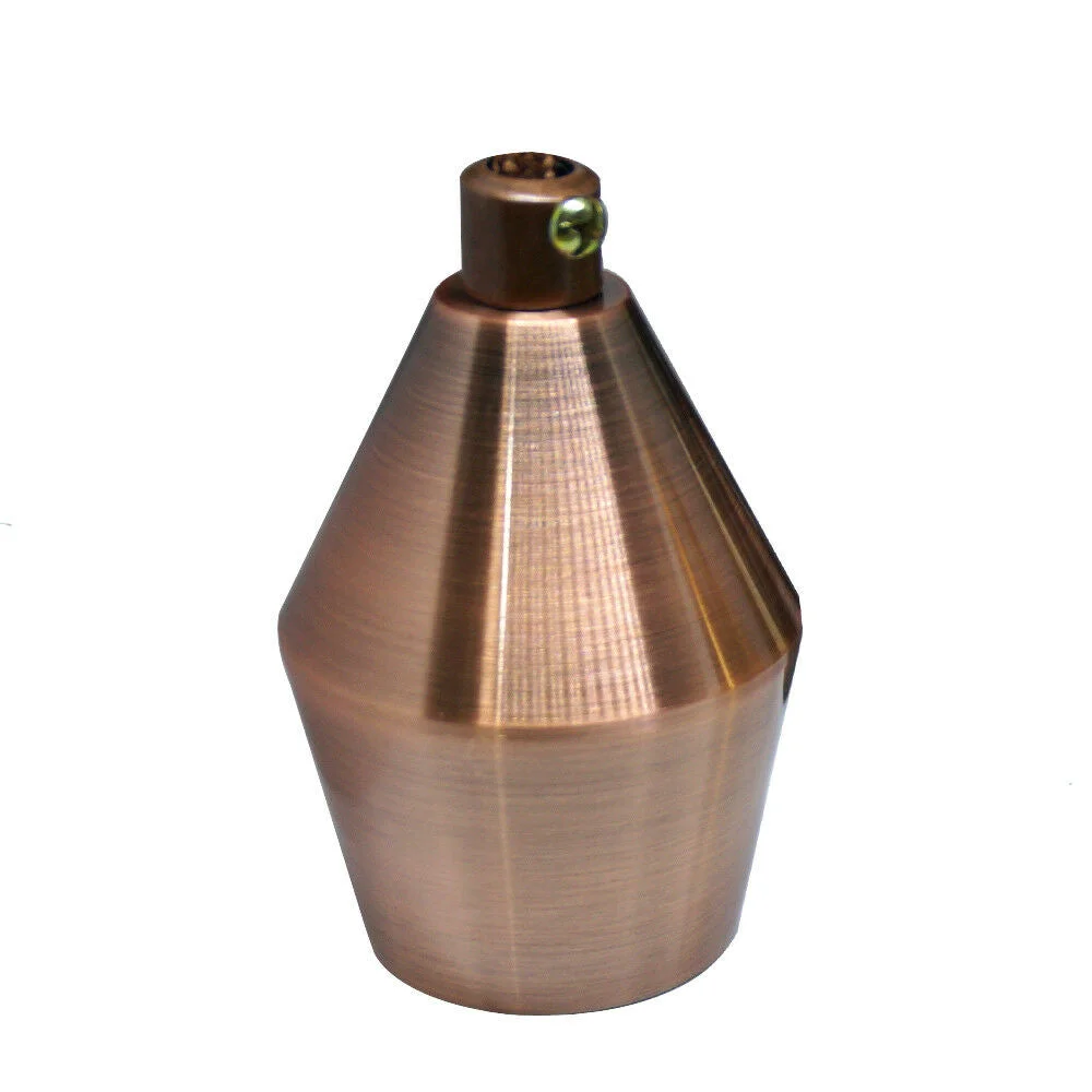 Brass pendant bulb holder, black aluminium body, E‑27 screw‑on socket, approximate size, fits vintage bulb.