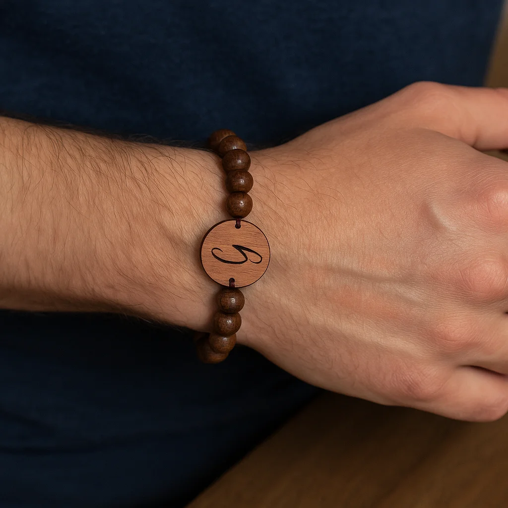 AC Milan bracelet shown with adjustable black band and interactive microchip technology for real-time updates on mobile phone