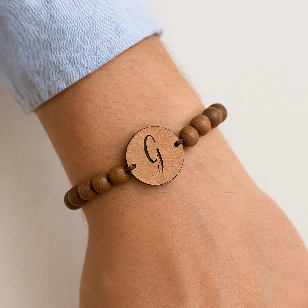 Black adjustable AC Milan bracelet with embedded microchip for real-time team updates, shown on a white background